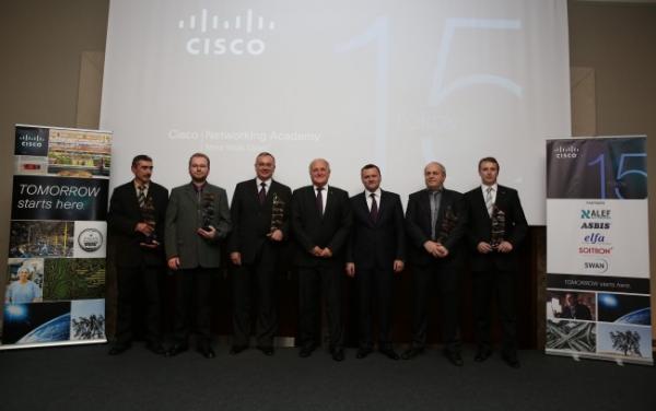 Peter Palúch – award for significant contribution of the Netacad program