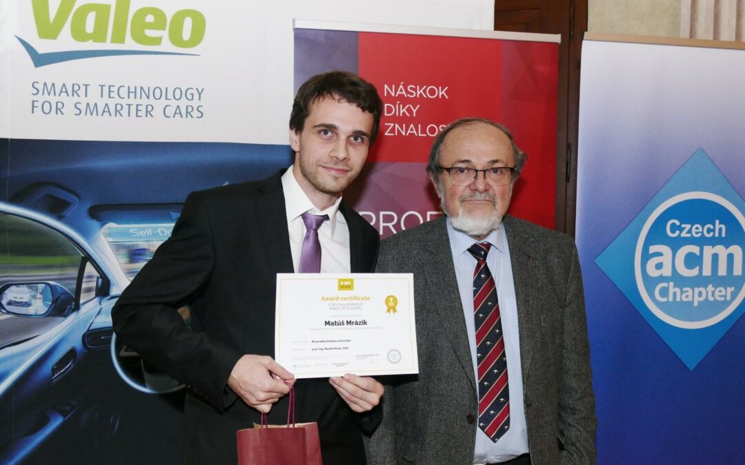 Matúš Mrázik – the Best Diploma Thesis – IT Spy 2019 Public Awards