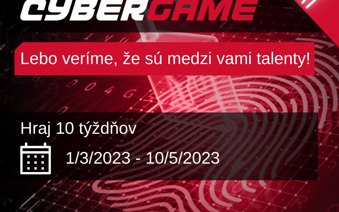 Otvára sa druhý ročník CyberGame